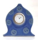 Lavender Clock Bandon Pottery